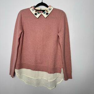 Charter Club cashmere blouse size PS